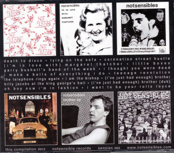 Notsensibles : Singles Remasters (CD, Comp)