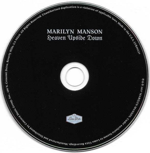 Marilyn Manson : Heaven Upside Down (CD, Album)