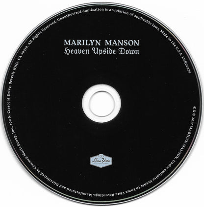 Marilyn Manson : Heaven Upside Down (CD, Album)