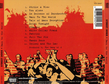 Street Dogs : Back To The World (CD, Album)