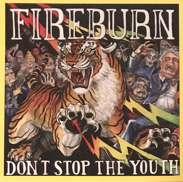 Fireburn : Don't Stop The Youth (12", EP, Ltd, Gol)