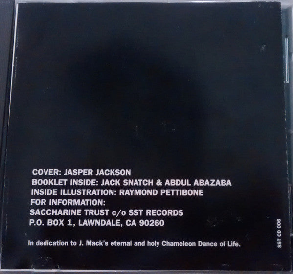 Saccharine Trust : Paganicons (CD, RE)