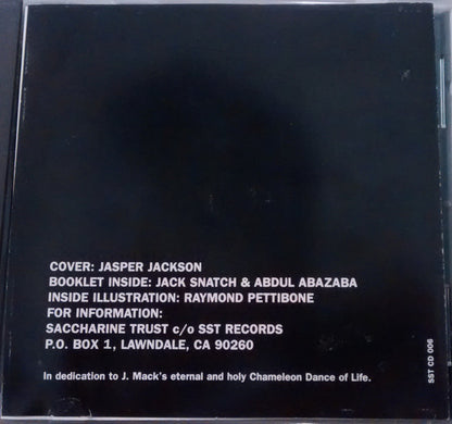 Saccharine Trust : Paganicons (CD, RE)