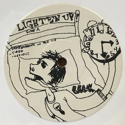 Lighten Up : I'd Rather Be Snoring (7", EP, Whi)