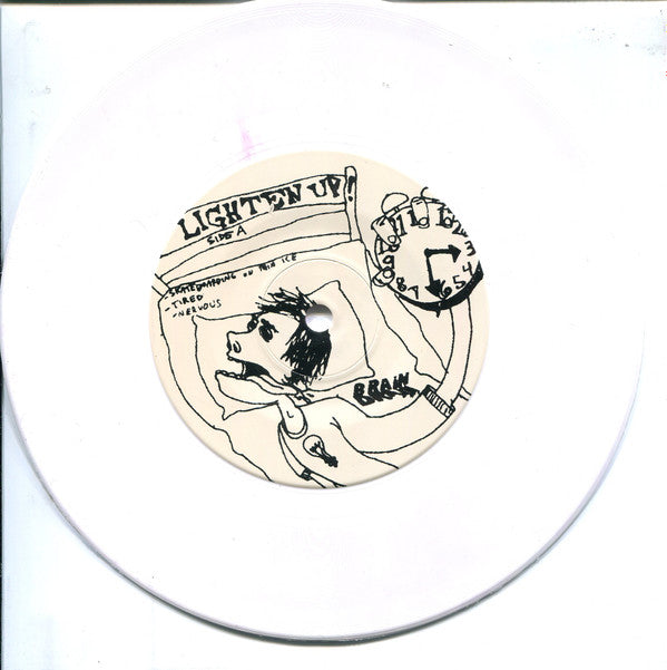 Lighten Up : I'd Rather Be Snoring (7", EP, Whi)