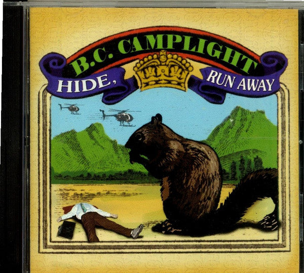 B.C. Camplight : Hide, Run Away (CD, Album)