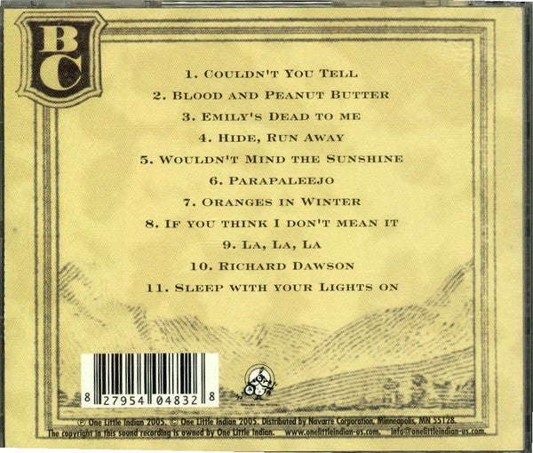 B.C. Camplight : Hide, Run Away (CD, Album)