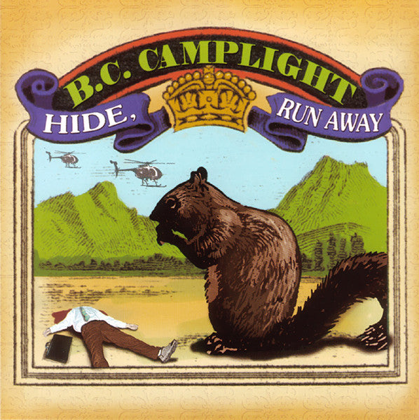 B.C. Camplight : Hide, Run Away (CD, Album)