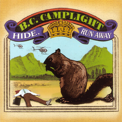 B.C. Camplight : Hide, Run Away (CD, Album)