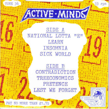 Active Minds (2) : The National Lotta E (7", EP)