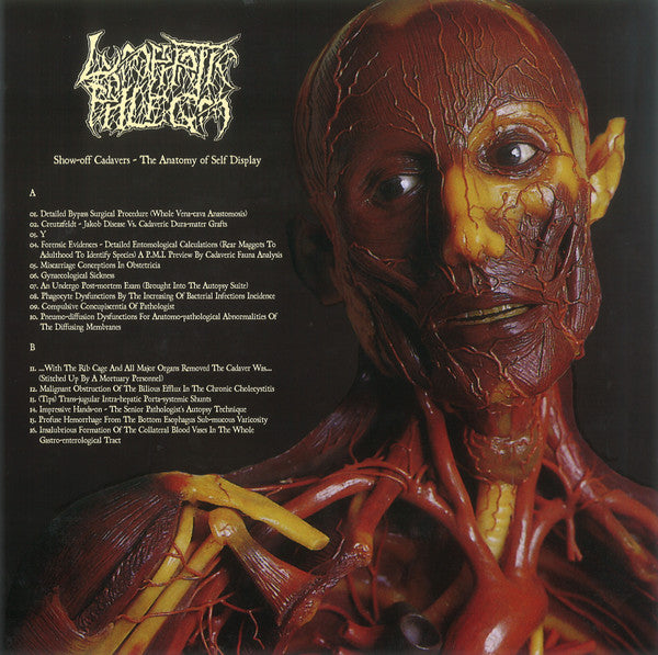 Lymphatic Phlegm : Show-Off Cadavers - The Anatomy Of Self Display (LP, Album, Ltd, RE)