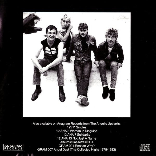 Angelic Upstarts : Reason Why? (CD, Album, RE)