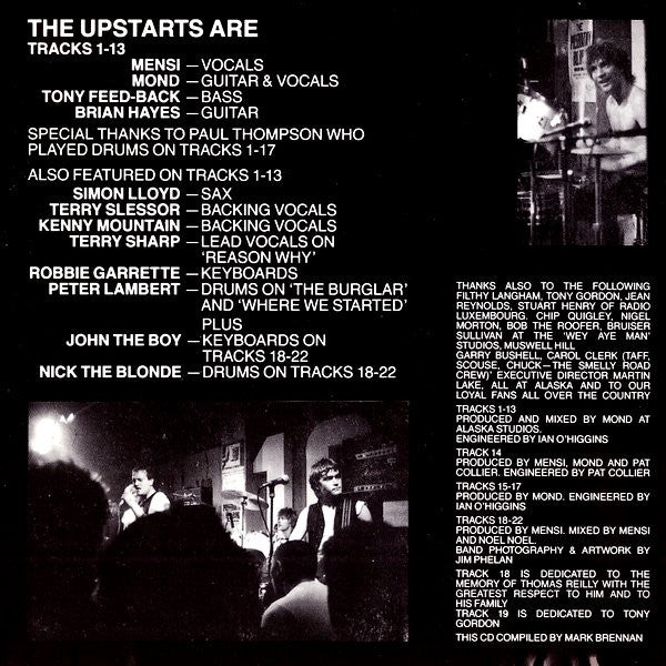 Angelic Upstarts : Reason Why? (CD, Album, RE)