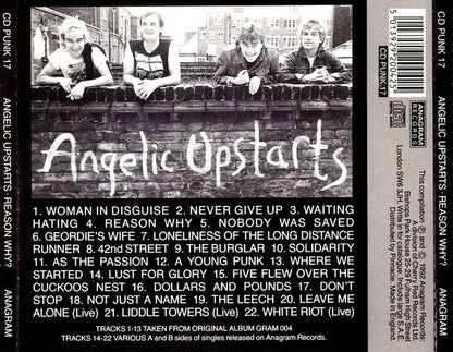 Angelic Upstarts : Reason Why? (CD, Album, RE)
