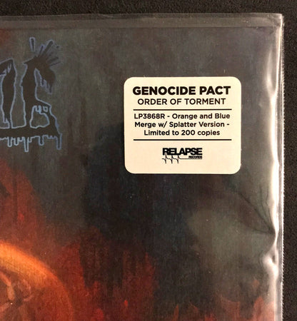 Genocide Pact : Order Of Torment (LP, Album, Ltd, Ora)