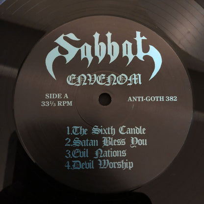 Sabbat : Envenom (LP + LP, S/Sided, Etch + Album, Ltd, RE)