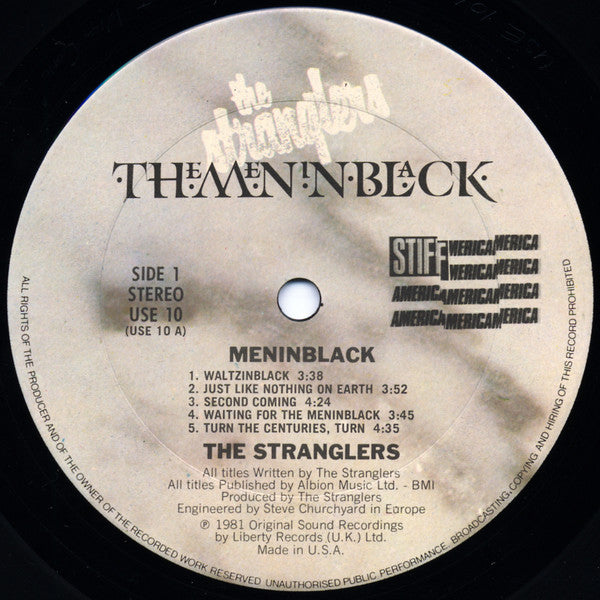 The Stranglers : The Gospel According To The Meninblack (LP, Album)