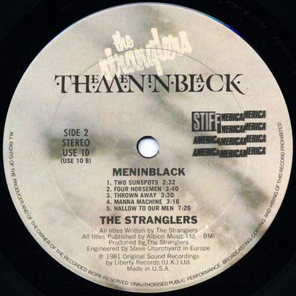 The Stranglers : The Gospel According To The Meninblack (LP, Album)