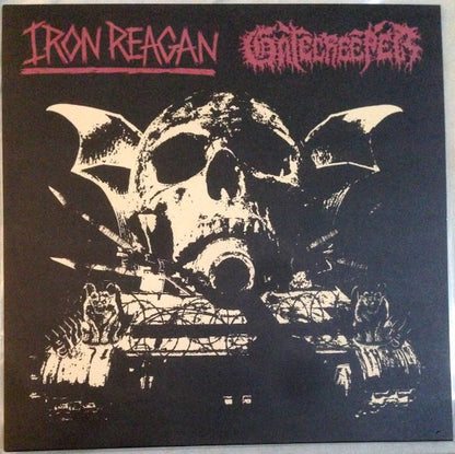 Iron Reagan / Gatecreeper : Iron Reagan / Gatecreeper (12", Ltd, Bon)