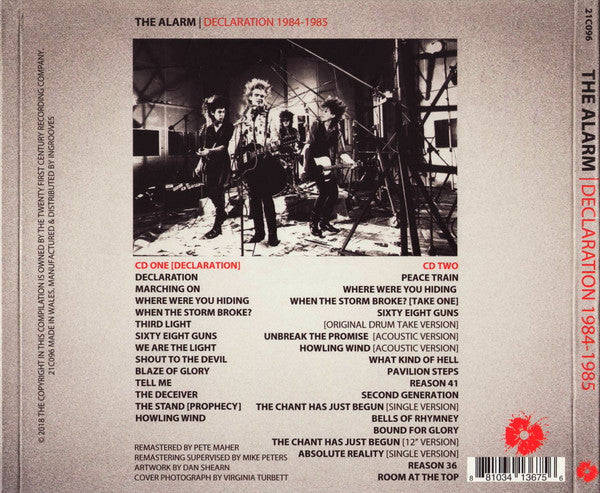 The Alarm : Declaration 1984-1985 (CD, Album, RE + CD + RM, Dig)