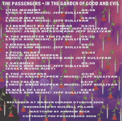 The Passengers (3) : In The Garden Of Good And Evil (CD)