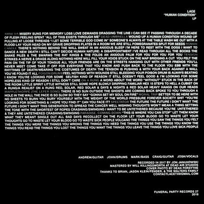 Lace (25) : Human Condition (LP, Album, Ltd)