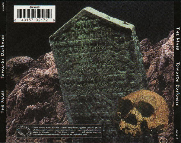The Mass (2) : Towards Darkness (CD, Album)