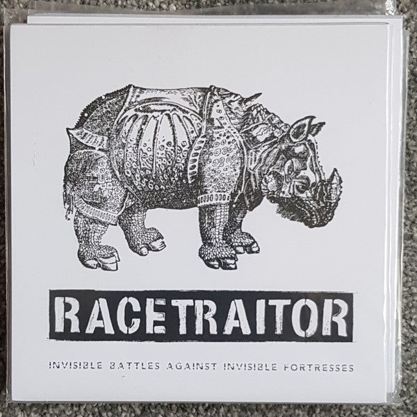 Racetraitor : Invisible Battles Against Invisible Fortresses (7", Ltd, Pin)