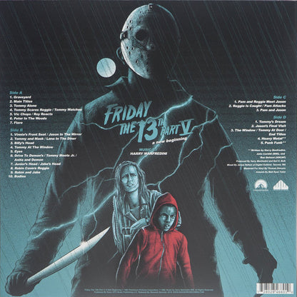 Harry Manfredini : Friday The 13th Part V: A New Beginning (2xLP, Album, Blu)