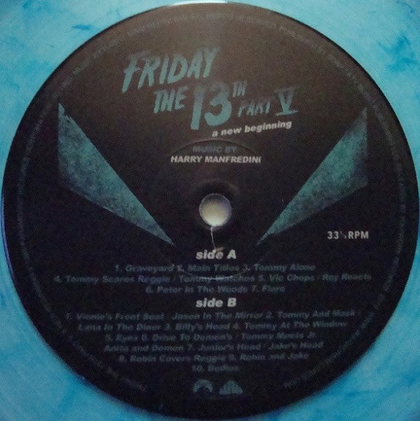 Harry Manfredini : Friday The 13th Part V: A New Beginning (2xLP, Album, Blu)