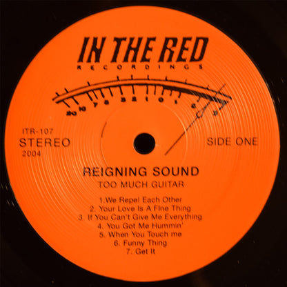 Reigning Sound : Too Much Guitar (LP, Album)