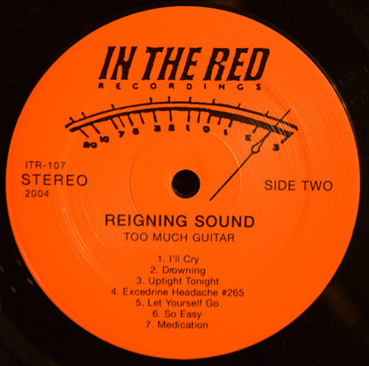 Reigning Sound : Too Much Guitar (LP, Album)