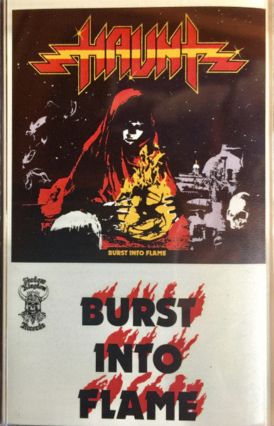 Haunt (7) : Burst Into Flame (Cass, Album, Red)