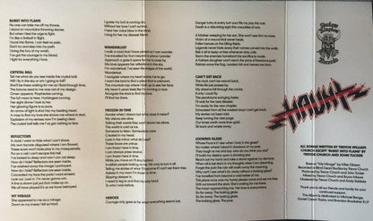 Haunt (7) : Burst Into Flame (Cass, Album, Red)