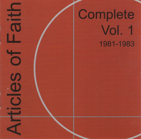 Articles Of Faith : Complete Vol. 1 1981-1983 (CD, Comp)