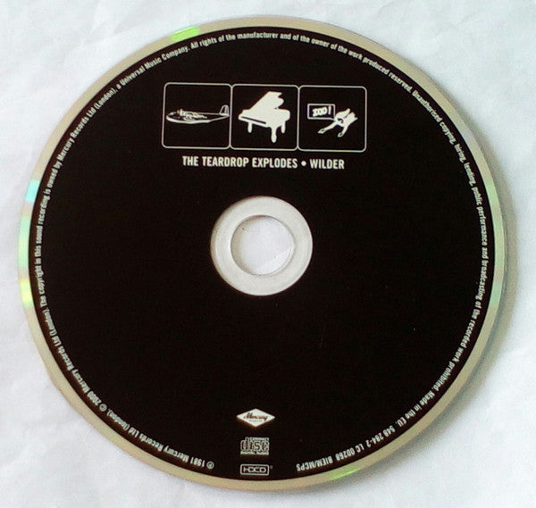The Teardrop Explodes : Wilder (HDCD, Album, RE, RM, RP)