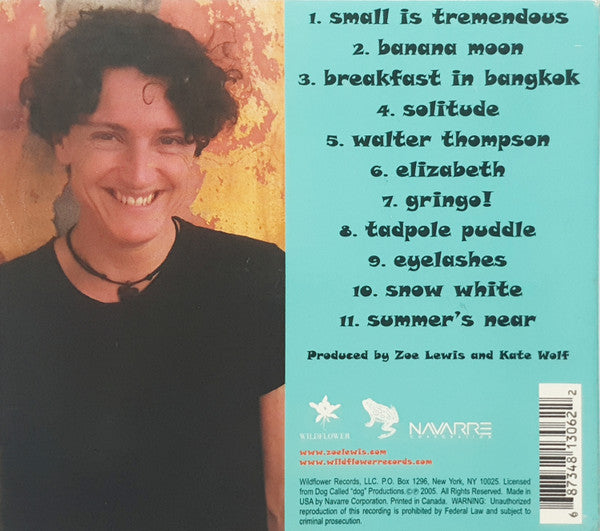 Zoë Lewis : Small Is Tremendous (CD, Album)