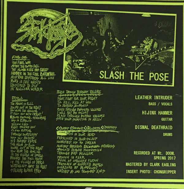 Sekkusu : Slash The Pose  (7", EP)