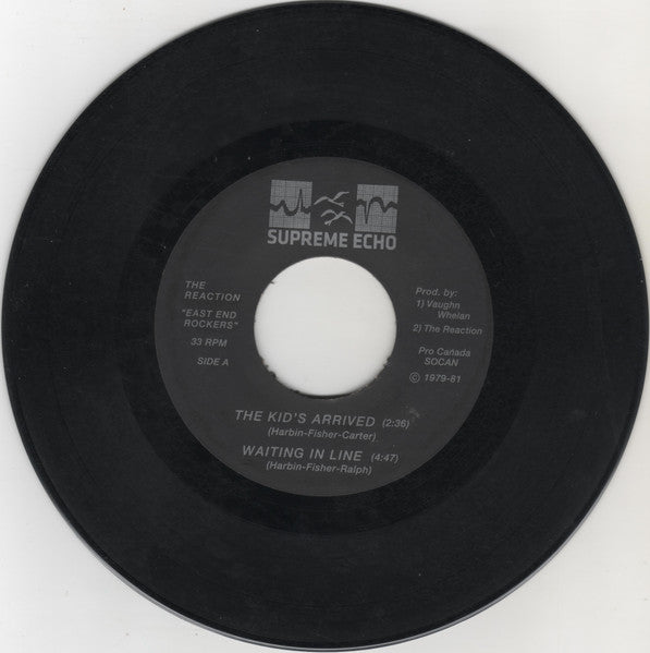 The Reaction (11) : East End Rockers (7", EP, Dlx, RM)