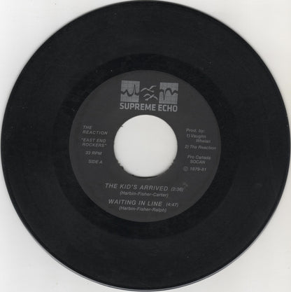 The Reaction (11) : East End Rockers (7", EP, Dlx, RM)