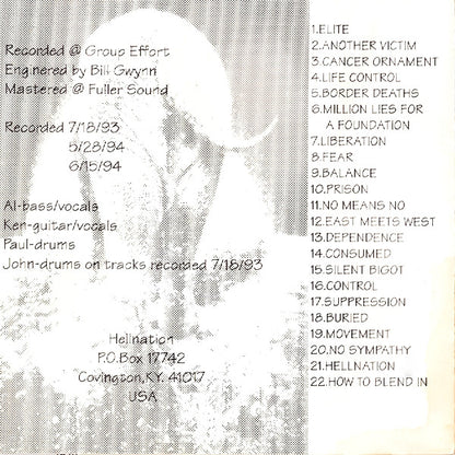 Hellnation : Control (CD, Album, RE)