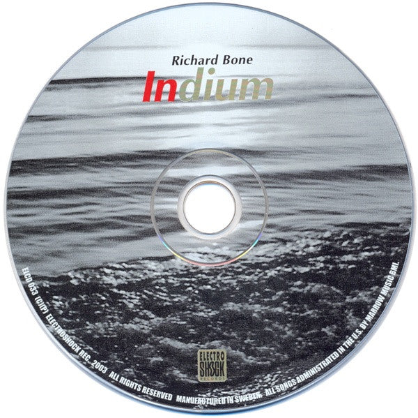 Richard Bone : Indium (CD, Album)