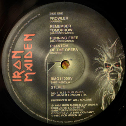 Iron Maiden : Iron Maiden (LP, Album, RE, 180)