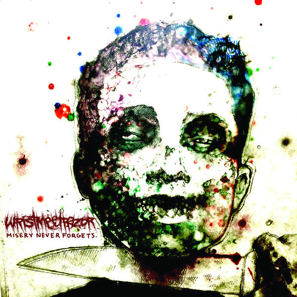 Wristmeetrazor : Misery Never Forgets (LP, Album, Ltd, Sil)