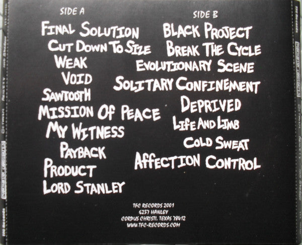 Manchurian Candidates : Between Reality And Shadow (CD, Album)