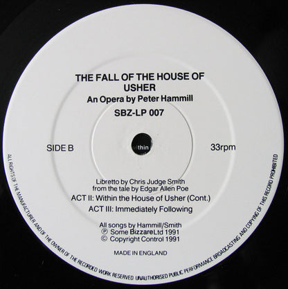 Peter Hammill : The Fall Of The House Of Usher (2xLP, Album, Ltd)