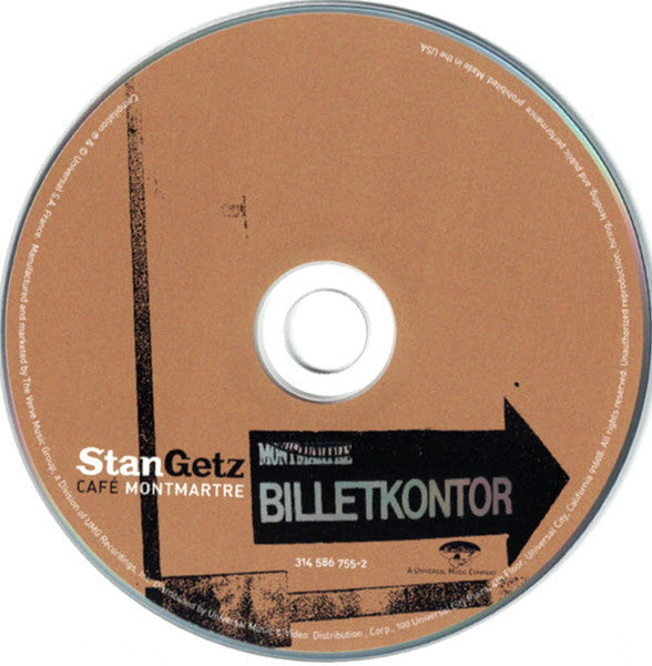 Stan Getz : Café Montmartre (CD, Comp)