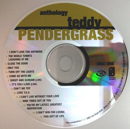 Teddy Pendergrass : Anthology (2xCD, Comp)