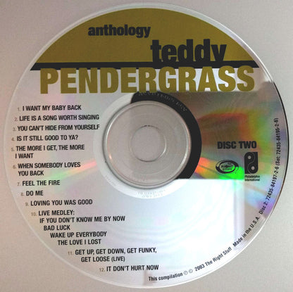 Teddy Pendergrass : Anthology (2xCD, Comp)