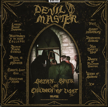 Devil Master : Satan Spits On Children Of Light (LP, Album, Ltd, Red)